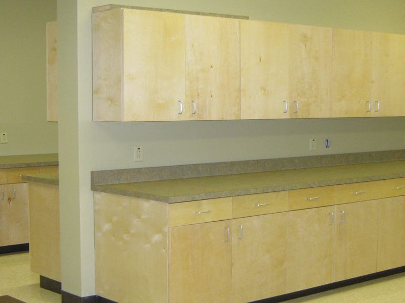 Construction Mail and Supply Room Interior of Calhoun County Courthouse - Pittsboro, MS by Sanderson Construction