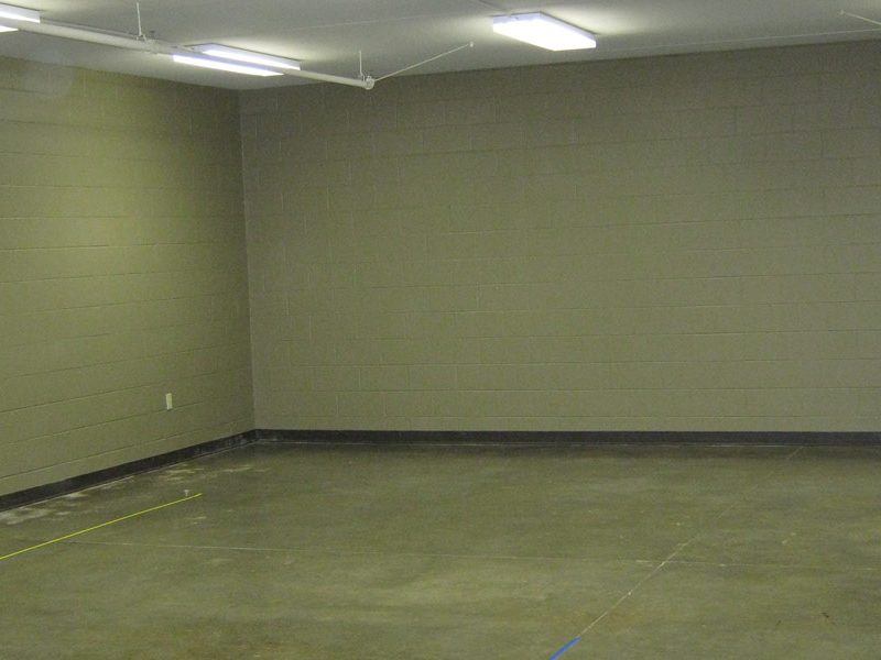 Construction Shipping and Receiving Interior of Calhoun County Courthouse - Pittsboro, MS by Sanderson Construction