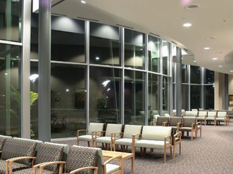 Construction Interior Waiting Room North Mississippi Medical Center Hematology Oncology in Tupelo, MS by Sanderson Construction