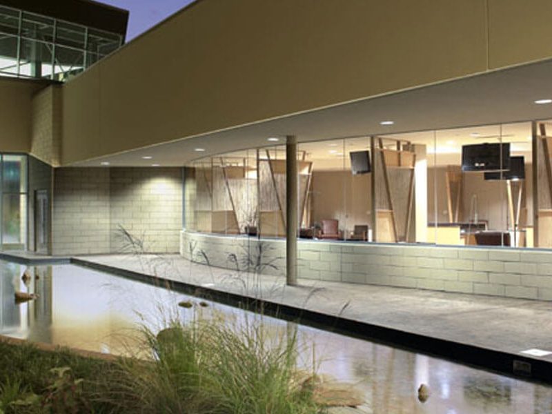 Construction Interior Waiting Room North Mississippi Medical Center Hematology Oncology in Tupelo, MS by Sanderson Construction