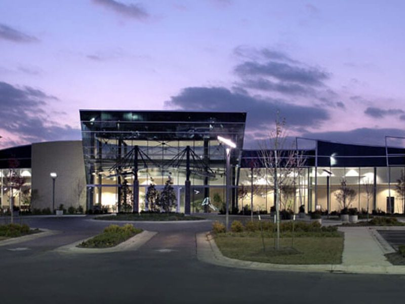 Construction Front View of North Mississippi Medical Center Hematology Oncology in Tupelo, MS by Sanderson Construction
