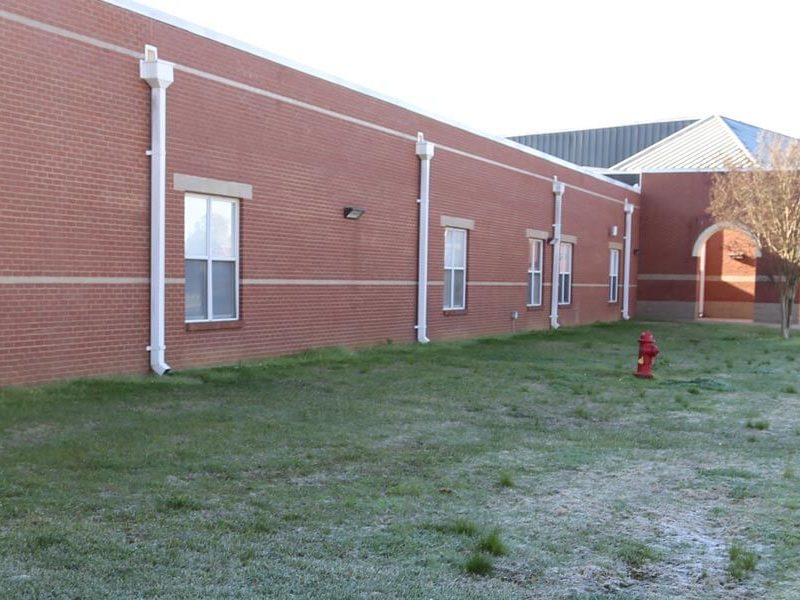 Front Side Exterior of Shannon Primary School in Shannon, MS by Sanderson Construction