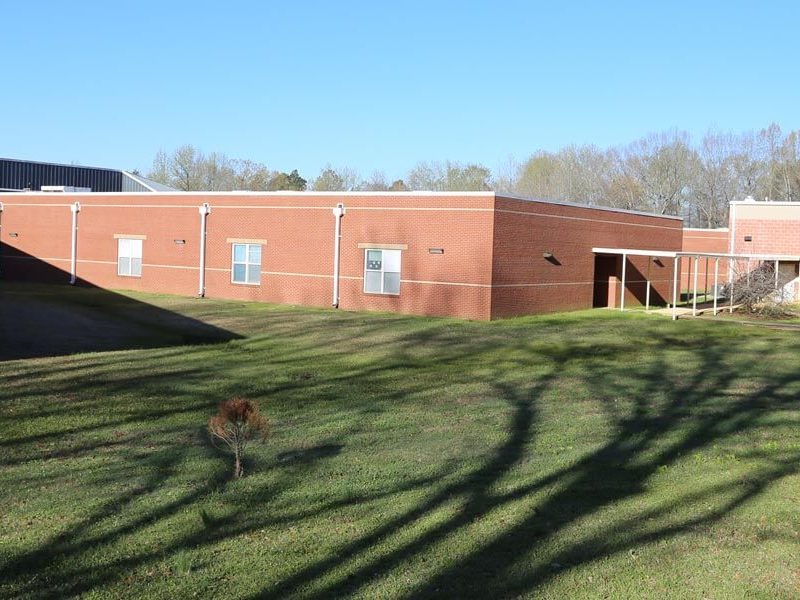 Back Side Exterior of Shannon Primary School in Shannon, MS by Sanderson Construction