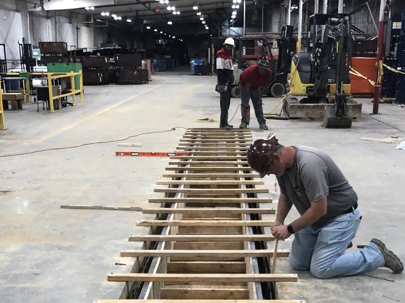 Industrial Maintenance provided by Sanderson Construction
