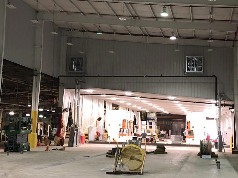Industrial Maintenance provided by Sanderson Construction