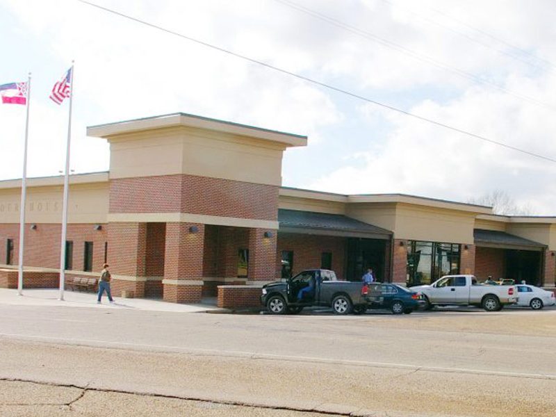 Construction - Courthouse Exterior of Calhoun County Courthouse - Pittsboro, MS by Sanderson Construction