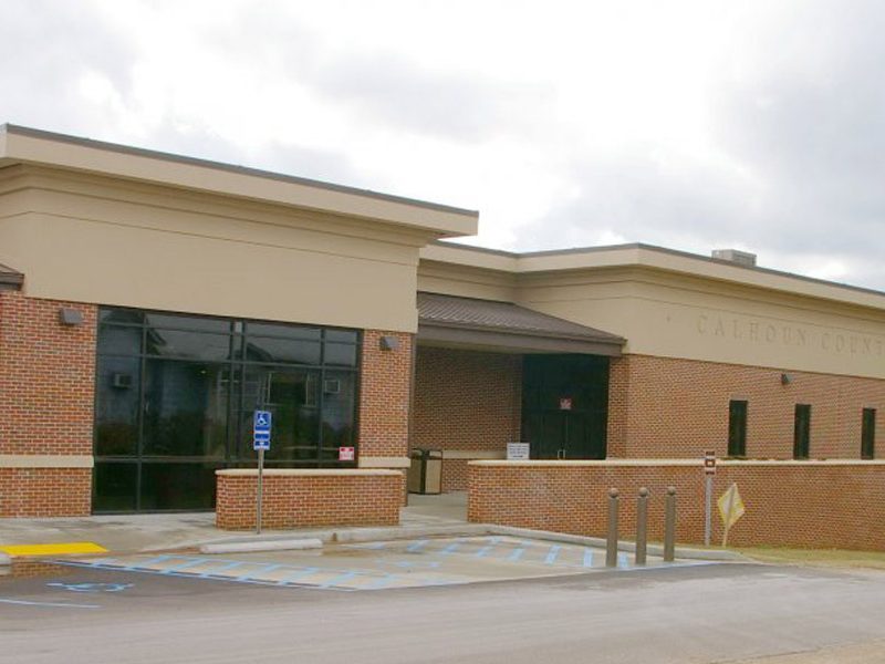 Construction - Courthouse Exterior of Calhoun County Courthouse - Pittsboro, MS by Sanderson Construction