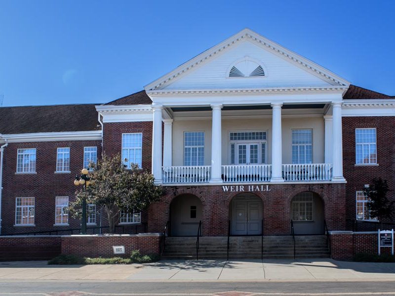 Sanderson Construction - University of Mississippi - Weir Hall Oxford